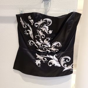 White House Black Market bustier top